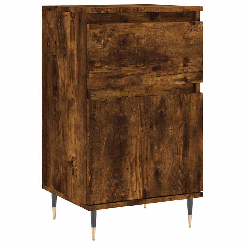 Komoda boja dimljenog hrasta 40 x 35 x 70 cm konstruirano drvo