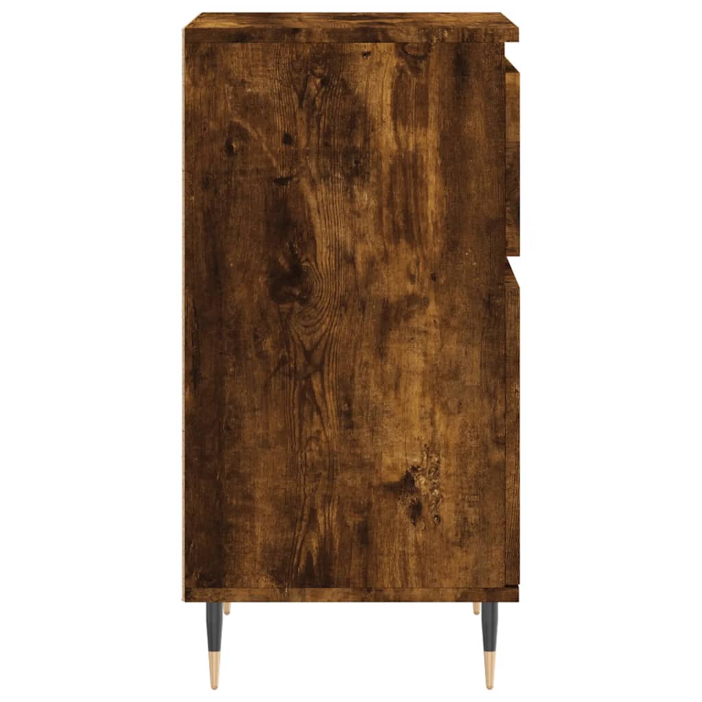 Komoda boja dimljenog hrasta 40 x 35 x 70 cm konstruirano drvo
