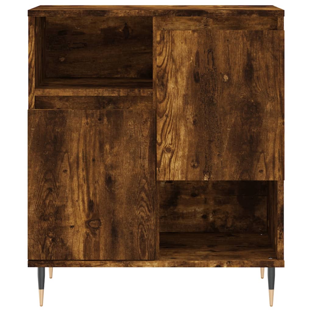 Komoda boja dimljenog hrasta 60 x 35 x 70 cm konstruirano drvo