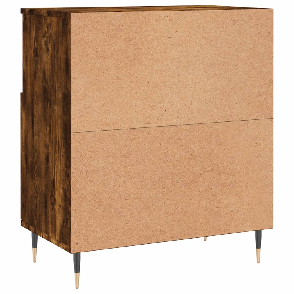Komoda boja dimljenog hrasta 60 x 35 x 70 cm konstruirano drvo