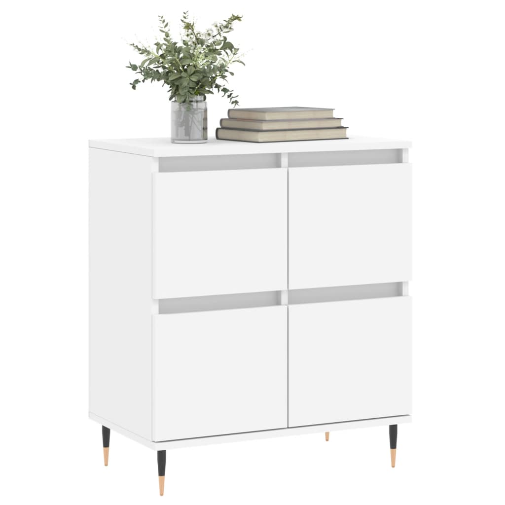 Komoda siva boja betona 60x35x70 cm od konstruiranog drva