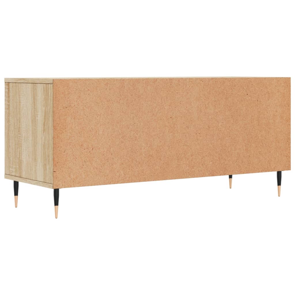 TV ormarić boja hrasta sonome 100x34,5x44,5cm konstruirano drvo