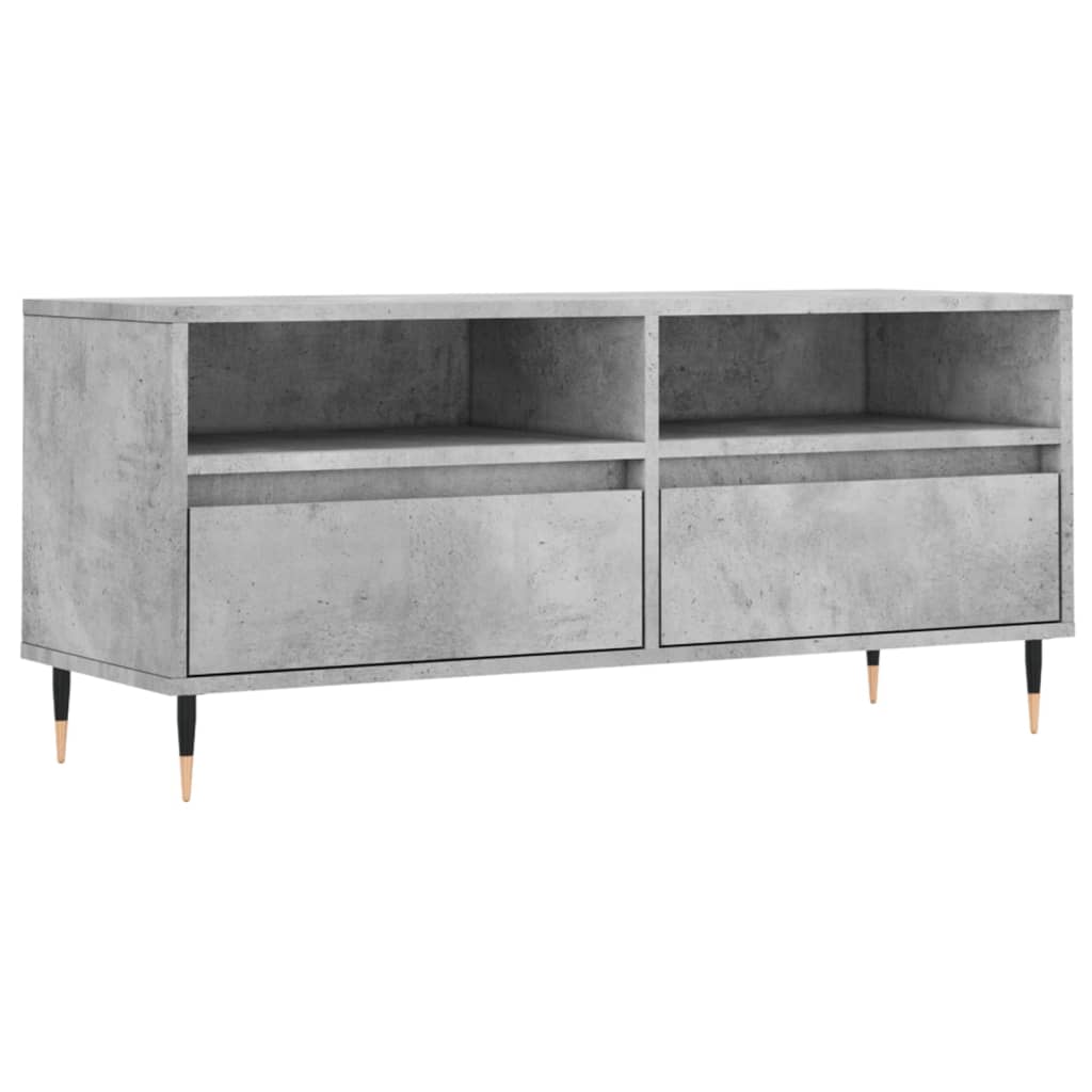 TV ormarić sivi Sonoma 100x34,5x44,5cm konstruirano drvo