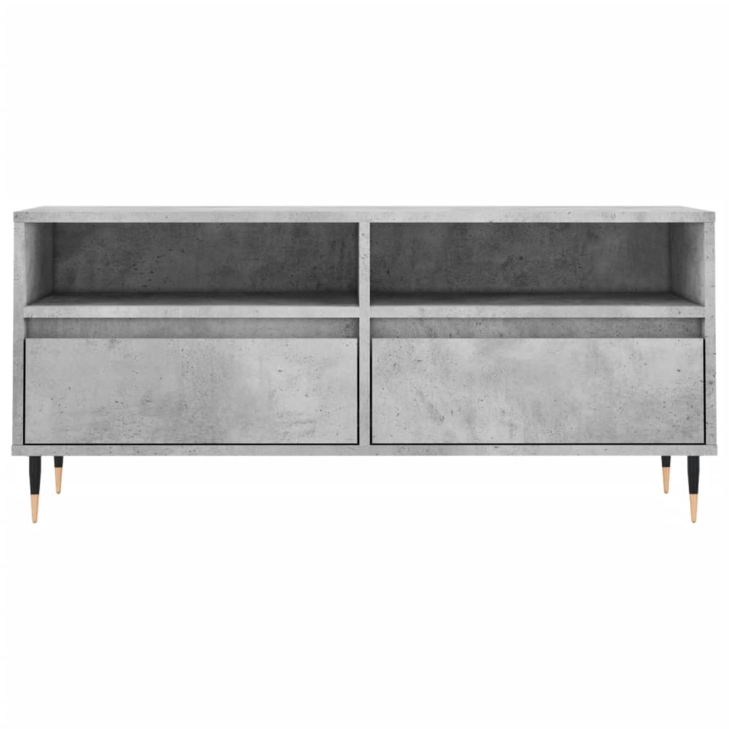 TV ormarić sivi Sonoma 100x34,5x44,5cm konstruirano drvo