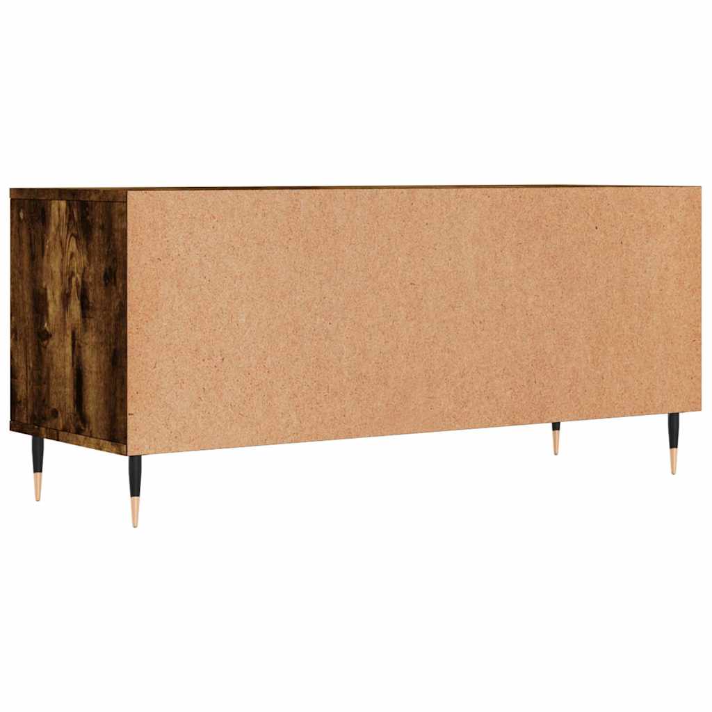 TV ormarić boja dimljenog hrasta 100x34,5x44,5konstruirano drvo