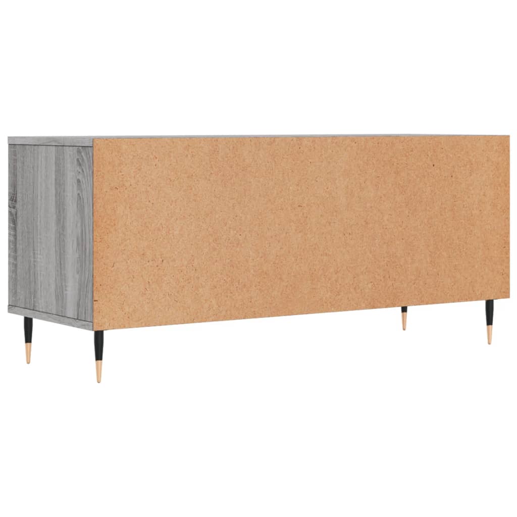 TV ormarić sivi Sonoma 100x34,5x44,5cm konstruirano drvo