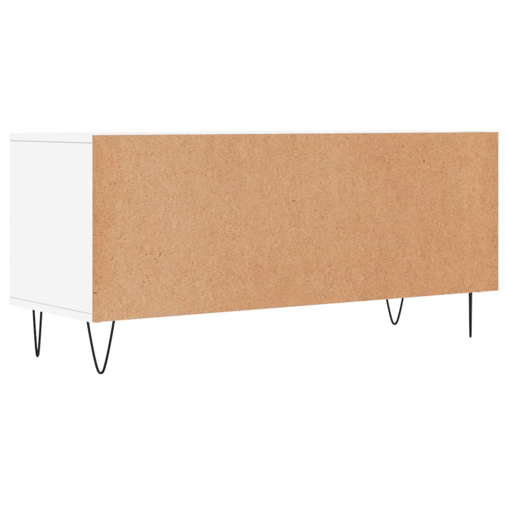 TV ormarić bijeli 100 x 34,5 x 44,5 cm od konstruiranog drva