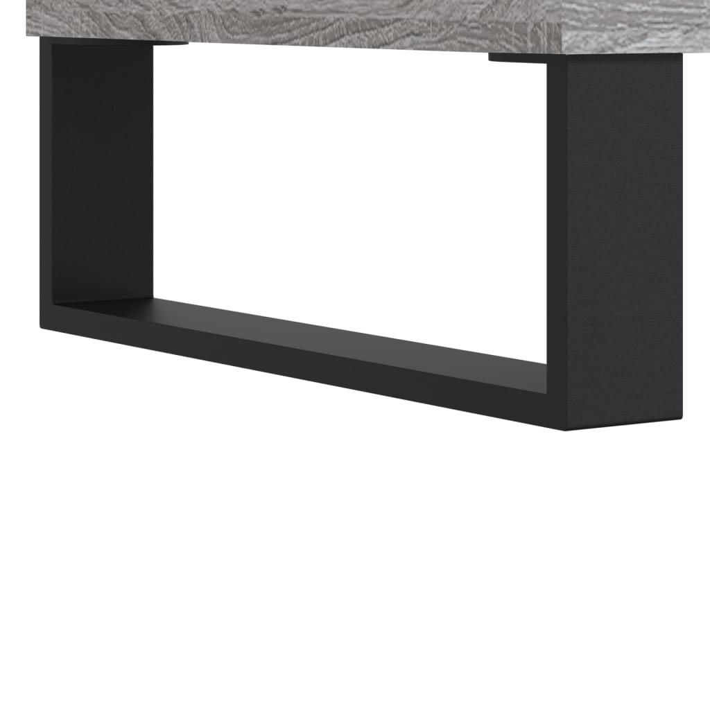 TV ormarić sivi Sonoma 100x34,5x44,5cm konstruirano drvo
