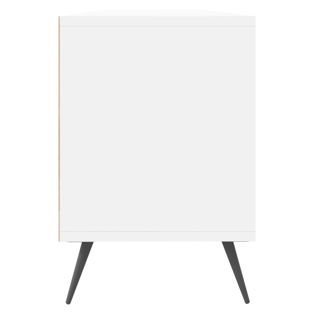 TV ormarić bijeli 150x30x44,5 cm od konstruiranog drva