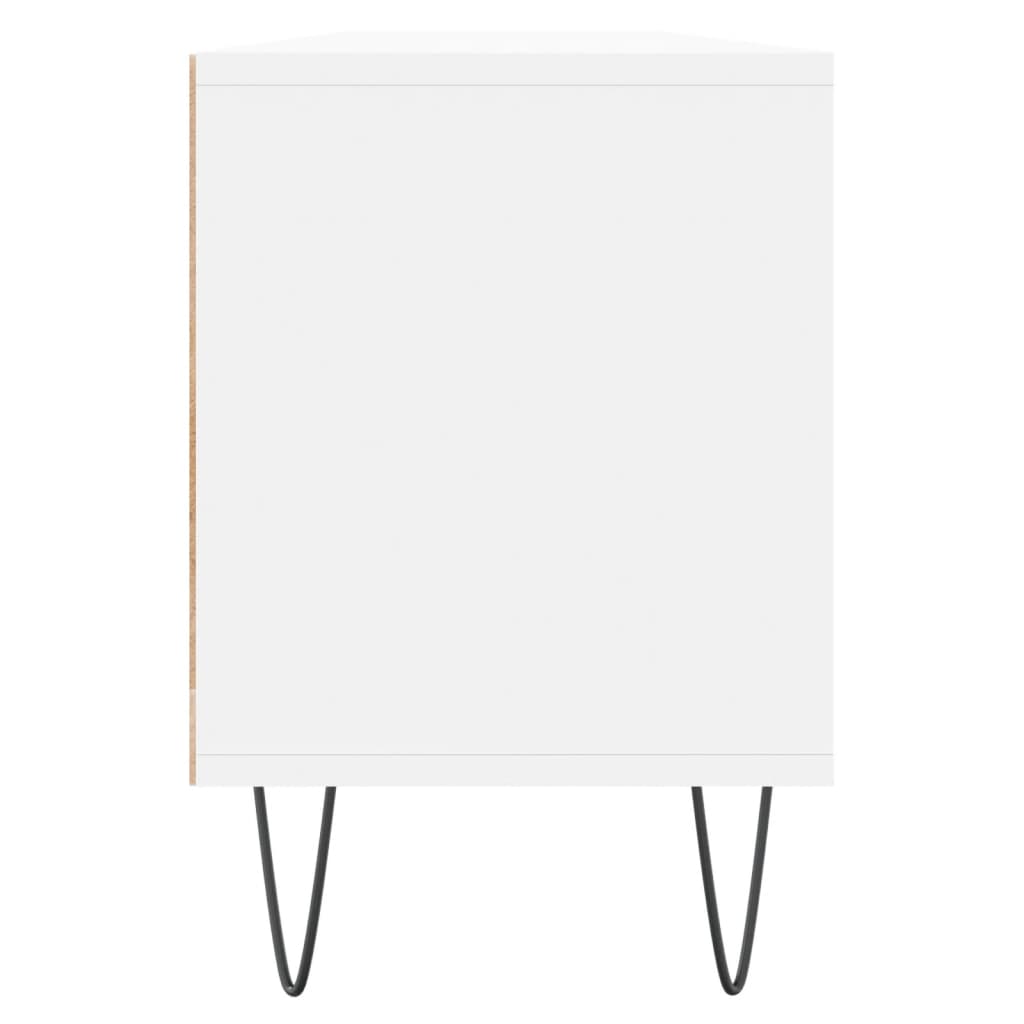 TV ormarić bijeli 150x30x44,5 cm od konstruiranog drva