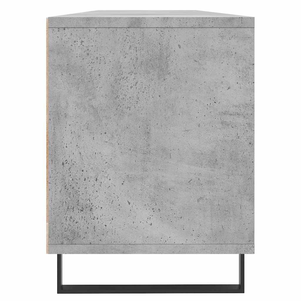 TV ormarić boja betona 150x30x44,5 cm od konstruiranog drva
