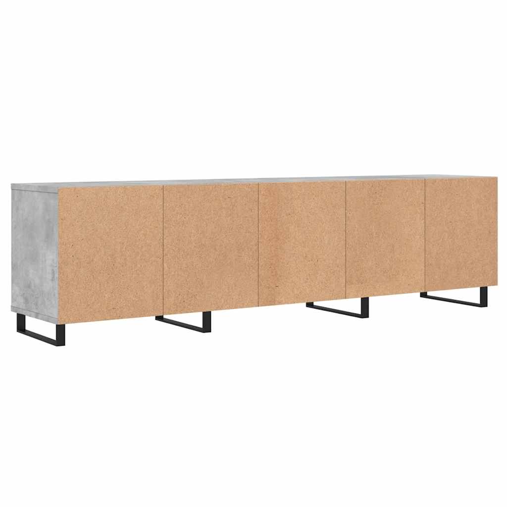 TV ormarić boja betona 150x30x44,5 cm od konstruiranog drva