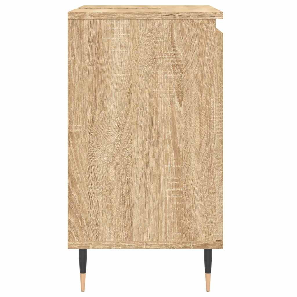 Kupaonski ormarić boja hrasta 58x33x60 cm konstruirano drvo