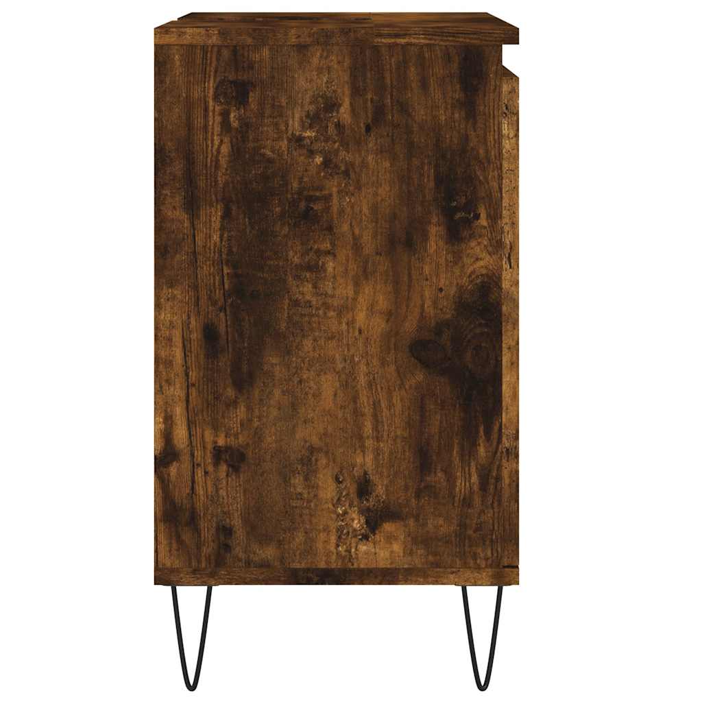 Kupaonski ormarić boja hrasta 58 x 33 x 60 cm konstruirano drvo