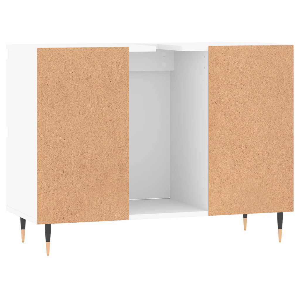 Kupaonski ormarić bijeli 80 x 33 x 60 cm od konstruiranog drva