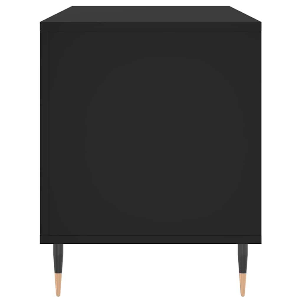 Ormarić za ploče crni 100 x 38 x 48 cm od konstruiranog drva