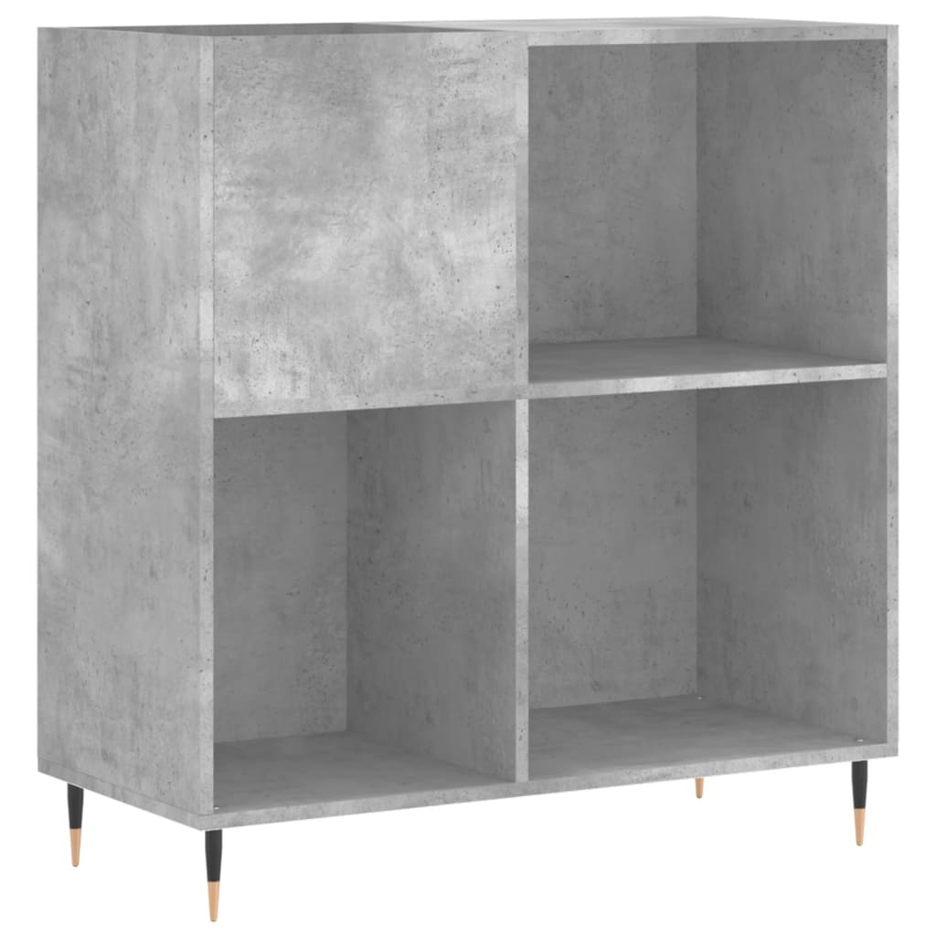 Ormarić za ploče boja betona 84,5x38x89 cm konstruirano drvo