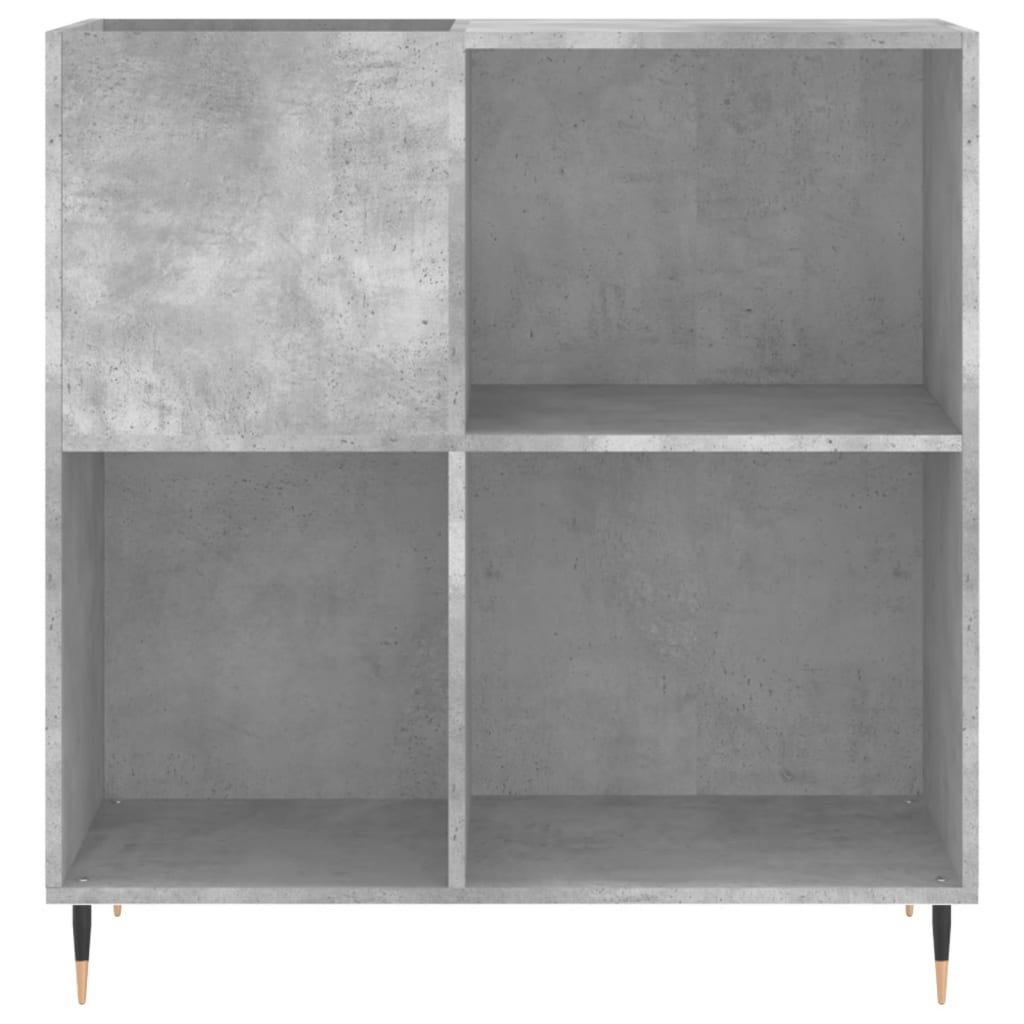 Ormarić za ploče boja betona 84,5x38x89 cm konstruirano drvo