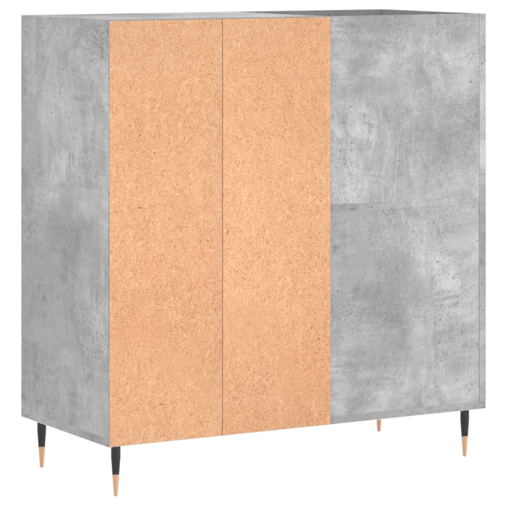 Ormarić za ploče boja betona 84,5x38x89 cm konstruirano drvo
