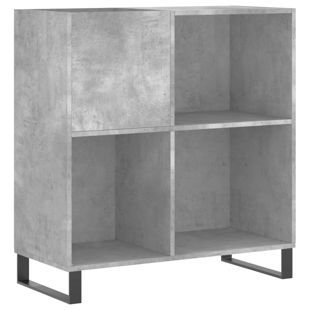 Ormarić za ploče boja betona 84,5x38x89 cm konstruirano drvo