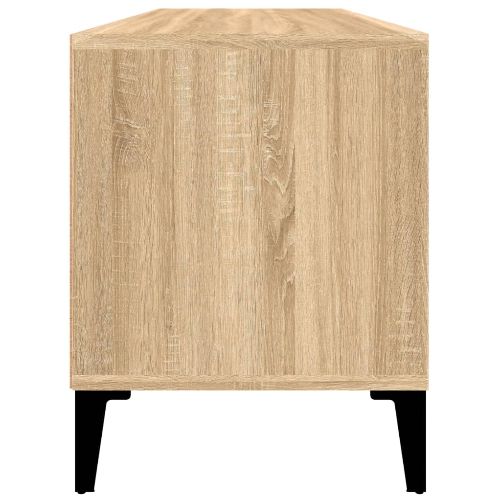 TV ormarić boja hrasta sonome 100x34,5x44,5cm konstruirano drvo