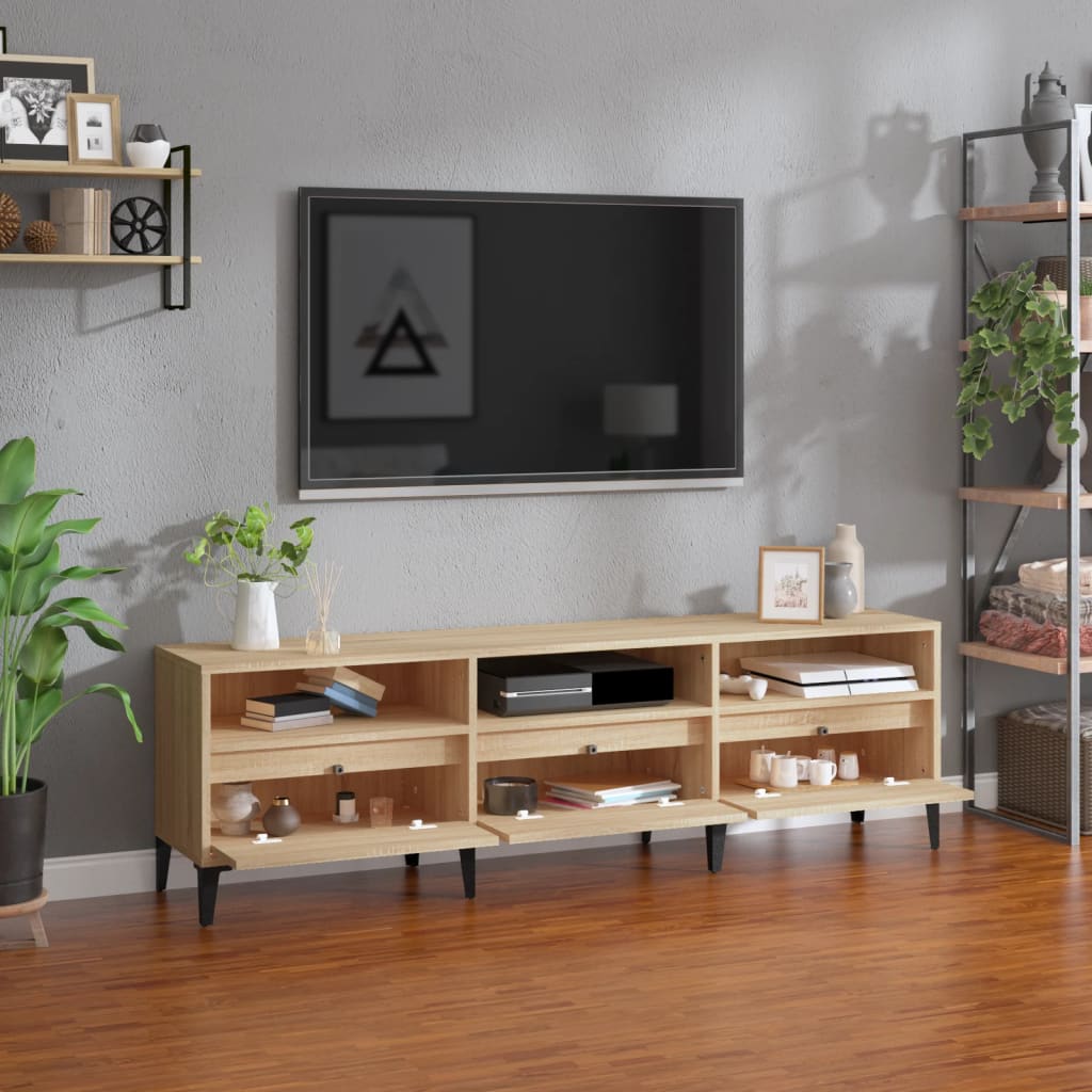 TV ormarić boja hrasta sonome 150x30x44,5 cm konstruirano drvo