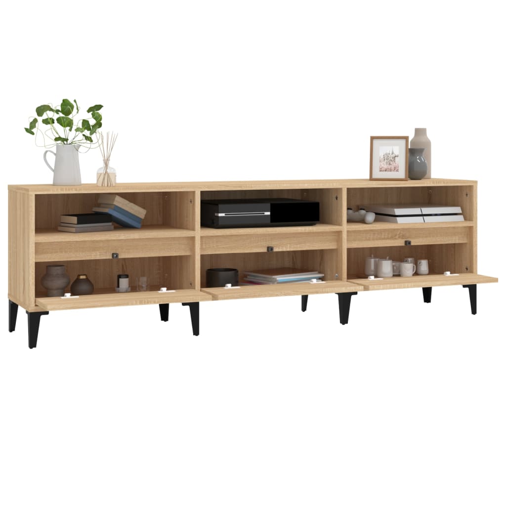 TV ormarić boja hrasta sonome 150x30x44,5 cm konstruirano drvo