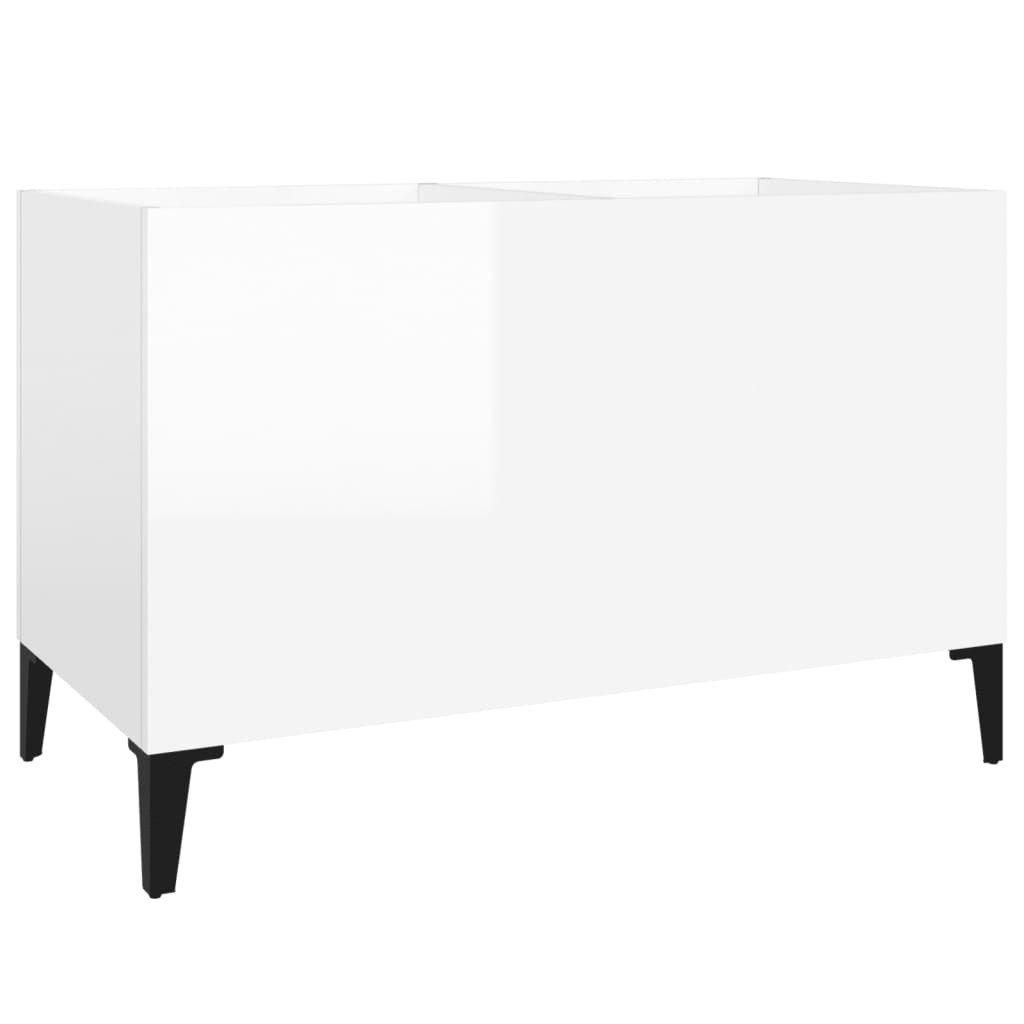 Ormarić za ploče sjajni bijeli 74,5x38x48 cm konstruirano drvo