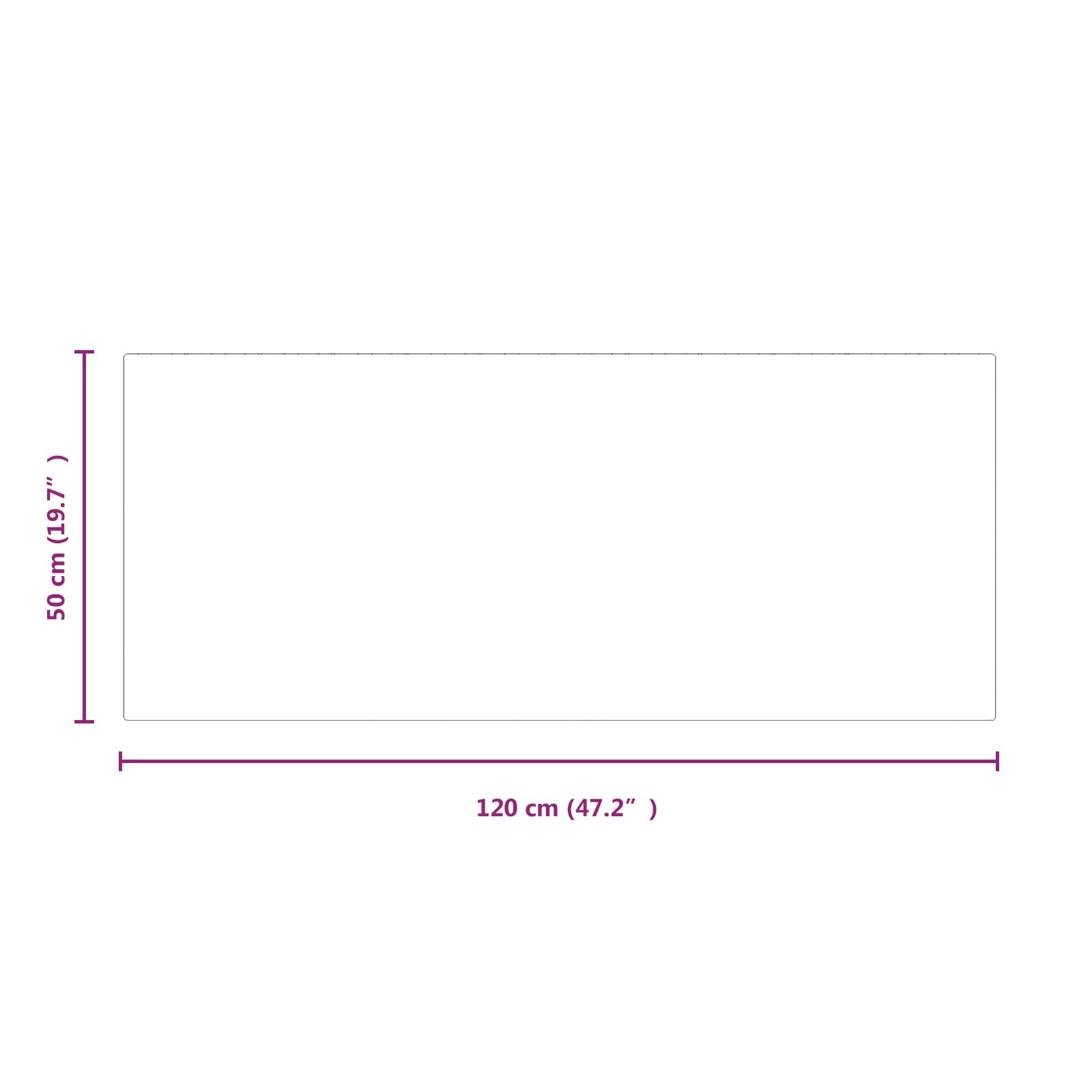 Staklena ploča za kamin *Transparent*an 120 x 50 cm Stakl
