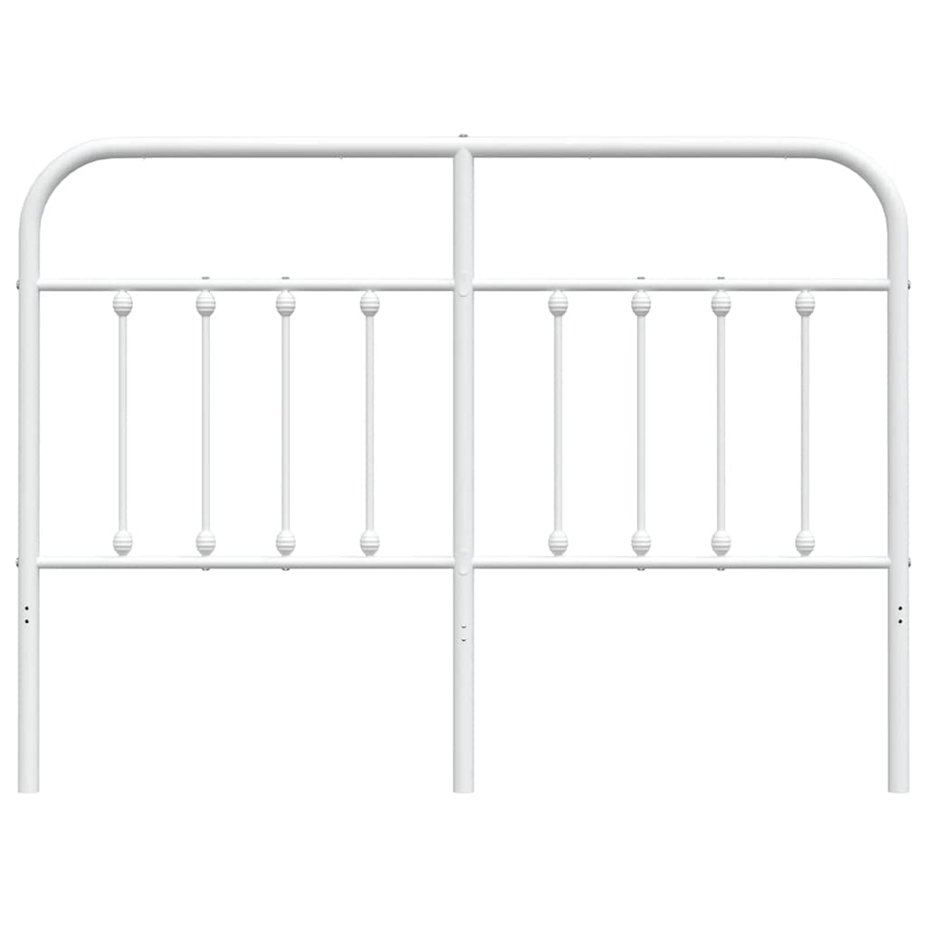 Metalno zamjensko uzglavlje bijelo 150 cm