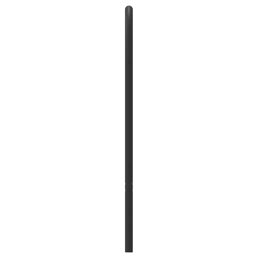 Metalno zamjensko uzglavlje crno 90 cm