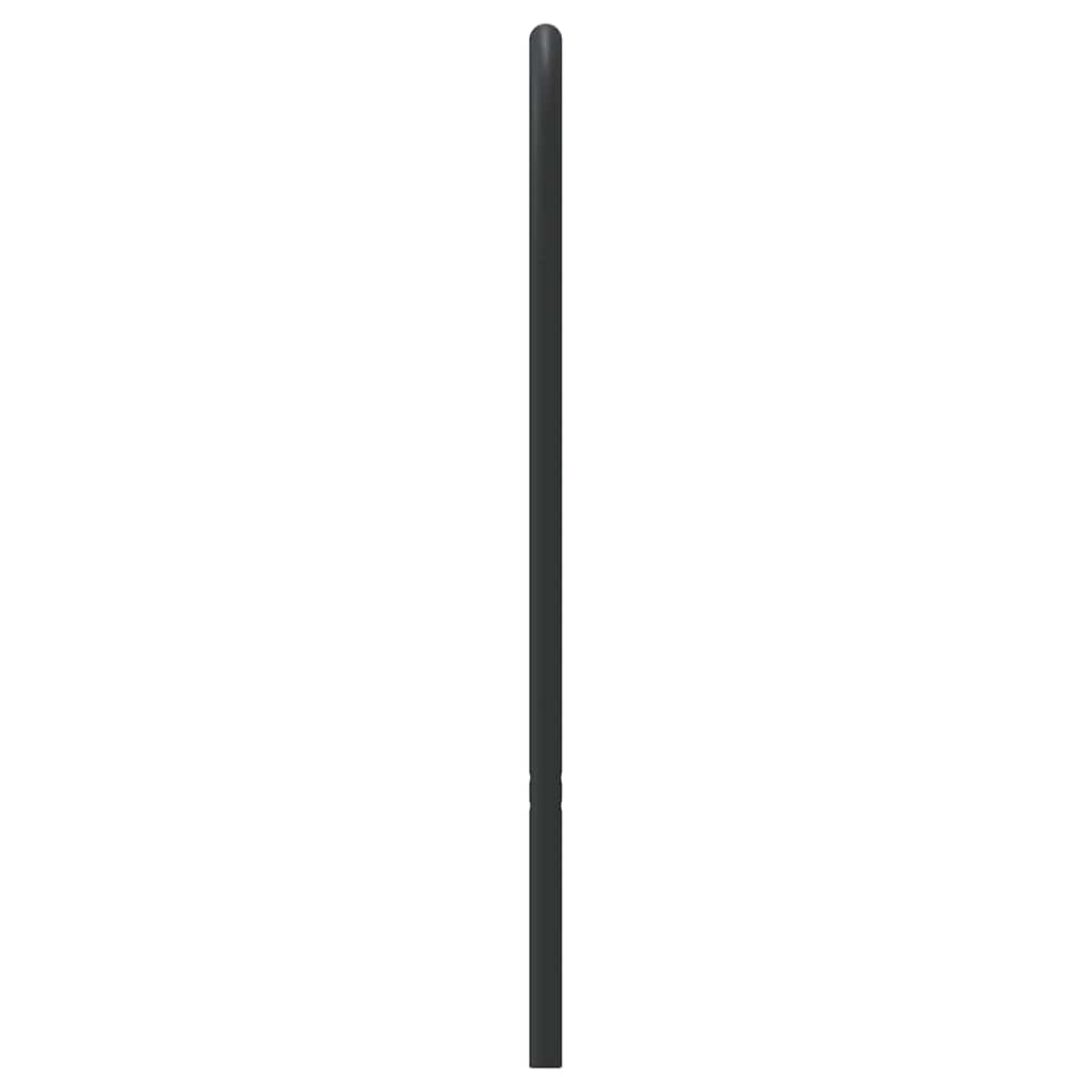 Metalno zamjensko uzglavlje crno 193 cm