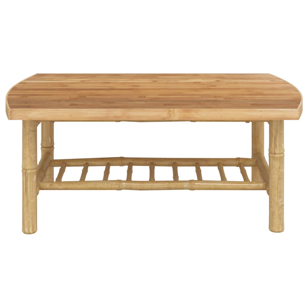 Vrtni stolić za kavu 90 x 55 x 37 cm od bambusa