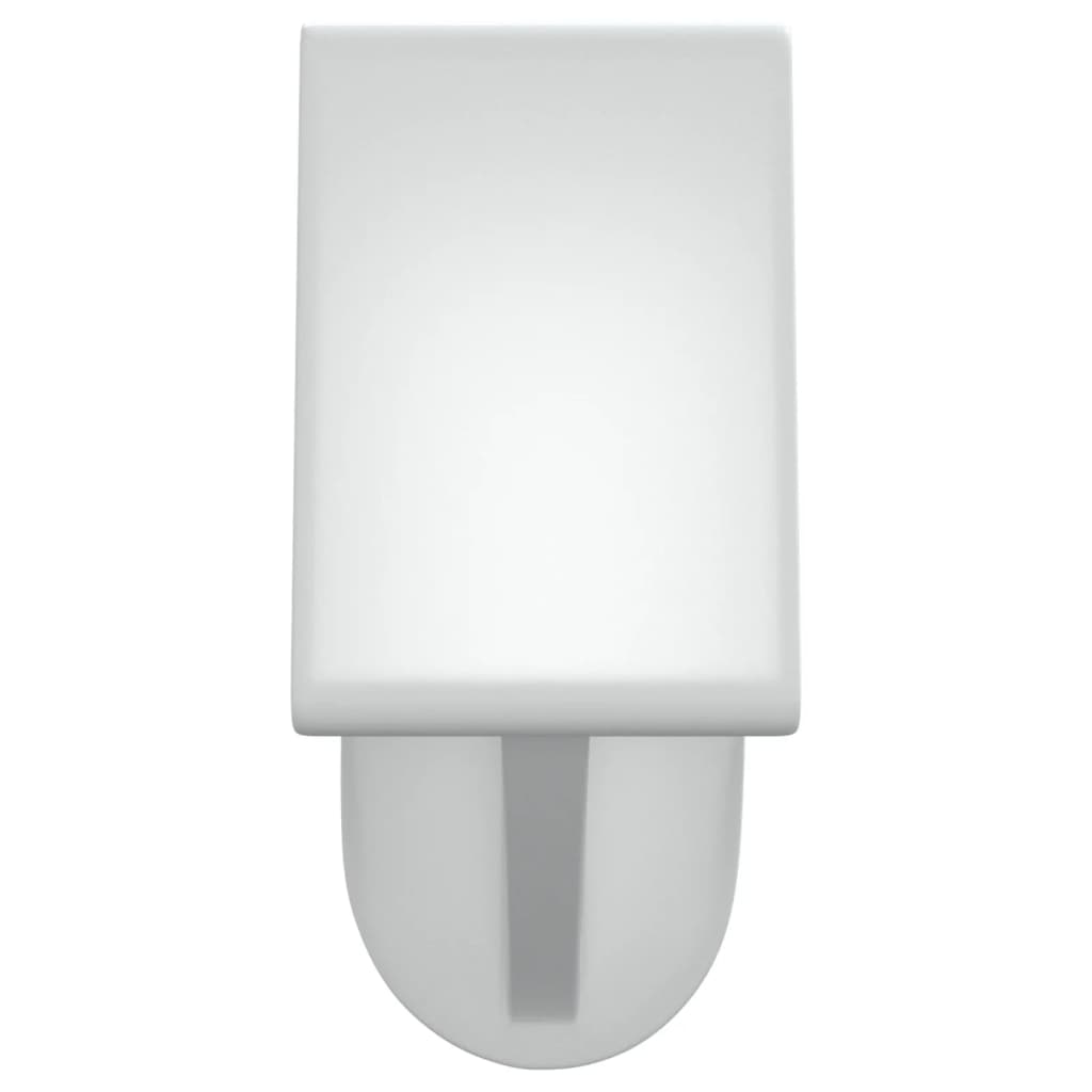 Karniše 2 kom bijelo-srebrne 60-105 cm aluminijske