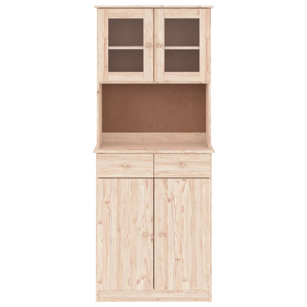 Visoka komoda ALTA 77 x 35 x 188 cm od masivne borovine