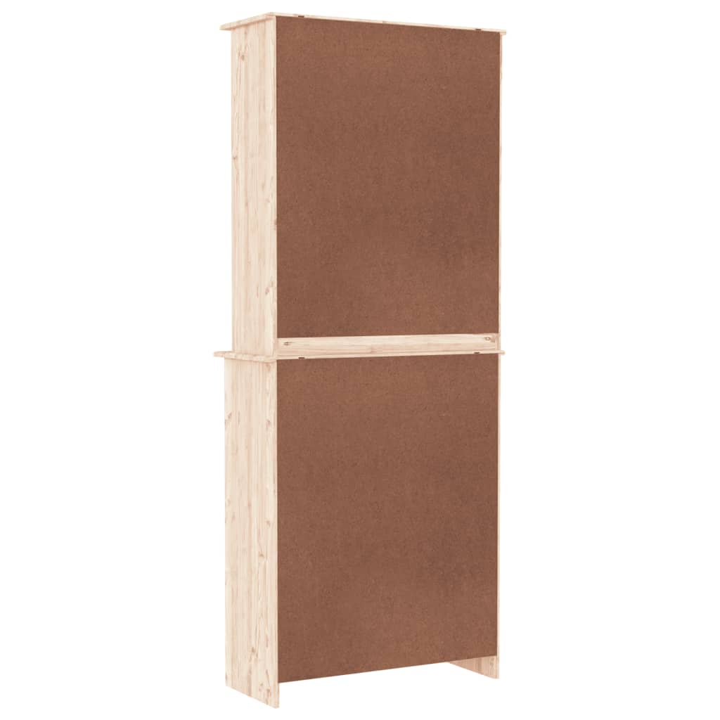 Visoka komoda ALTA 77 x 35 x 188 cm od masivne borovine