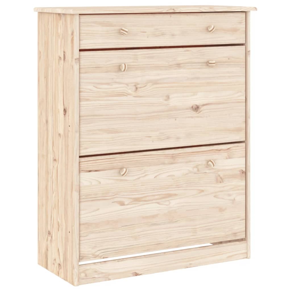 Visoka komoda ALTA 77 x 35 x 188 cm od masivne borovine