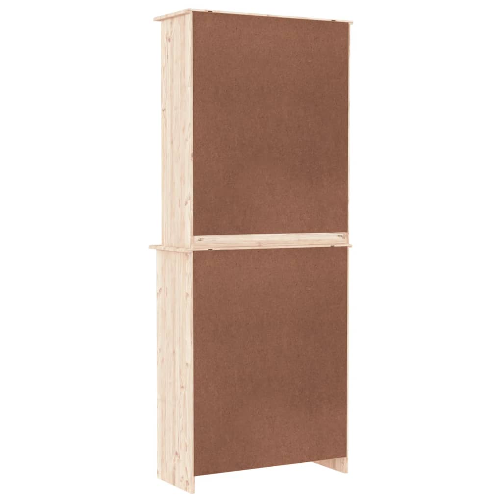 Visoka komoda ALTA 77 x 35 x 188 cm od masivne borovine