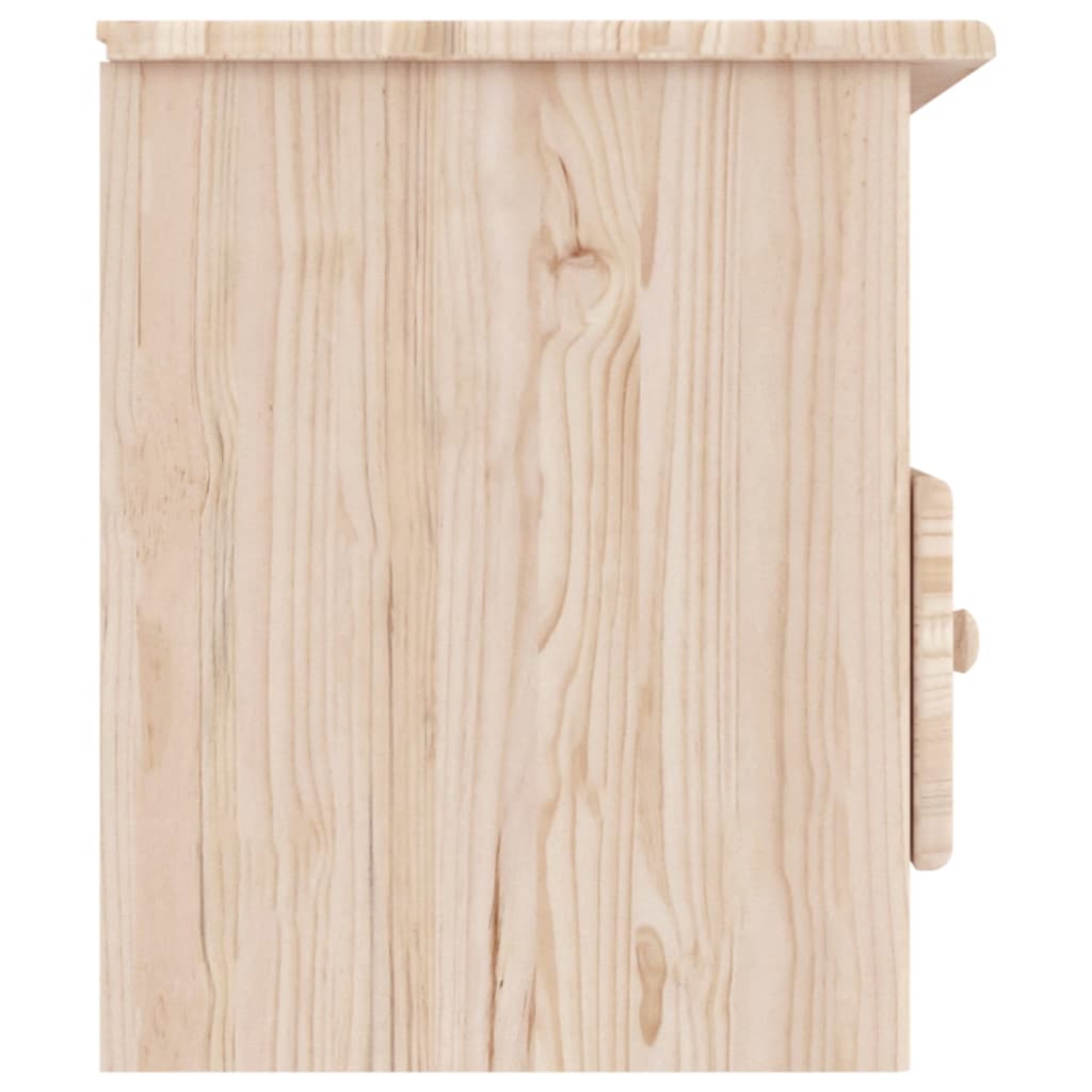 TV ormarić s ladicama ALTA 100 x 35 x 41 cm od masivne borovine