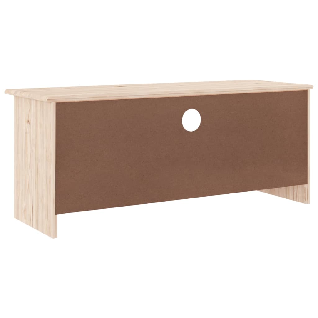 TV ormarić s ladicama ALTA 100 x 35 x 41 cm od masivne borovine