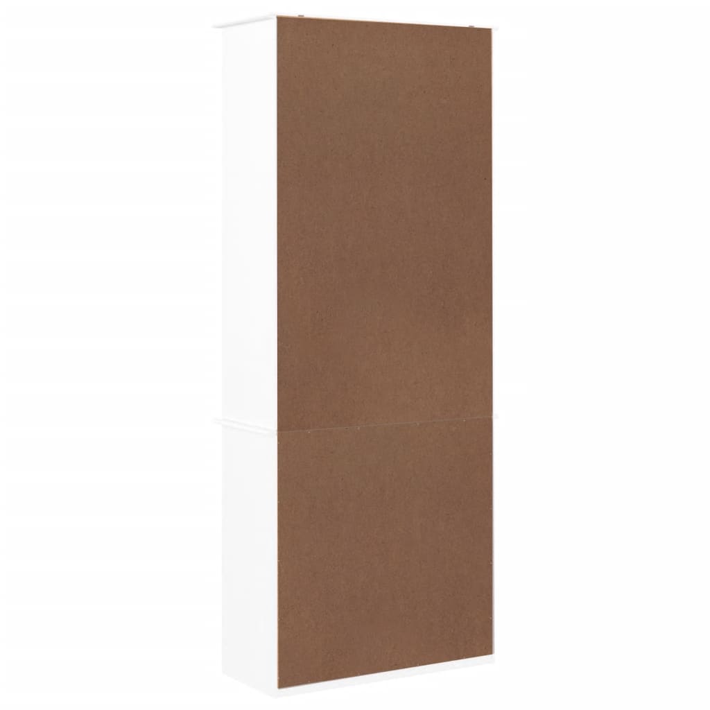 Regal za knjige s ladicama ALTA bijeli 77x35x186,5 cm borovina