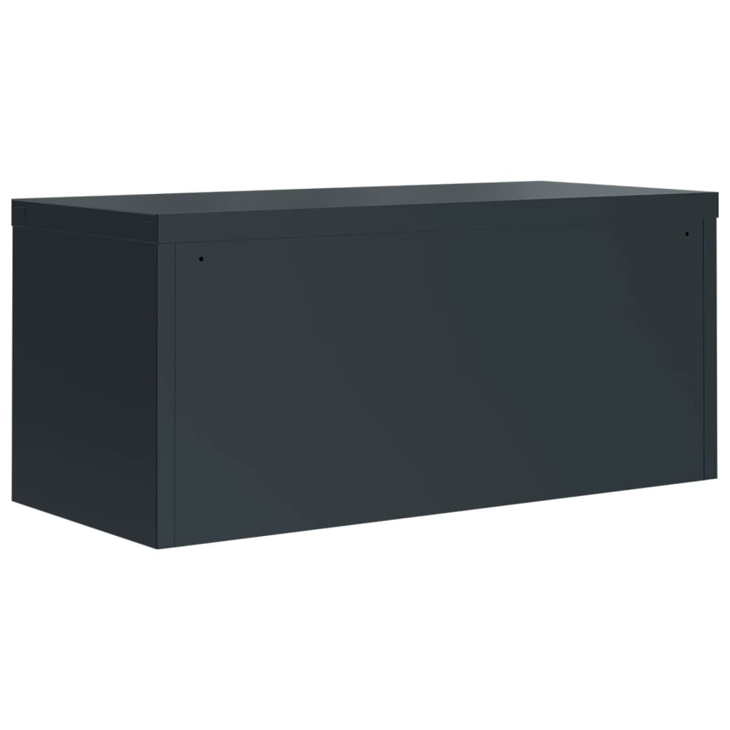 Ormarić za spise antracit 90 x 40 x 40 cm čelični