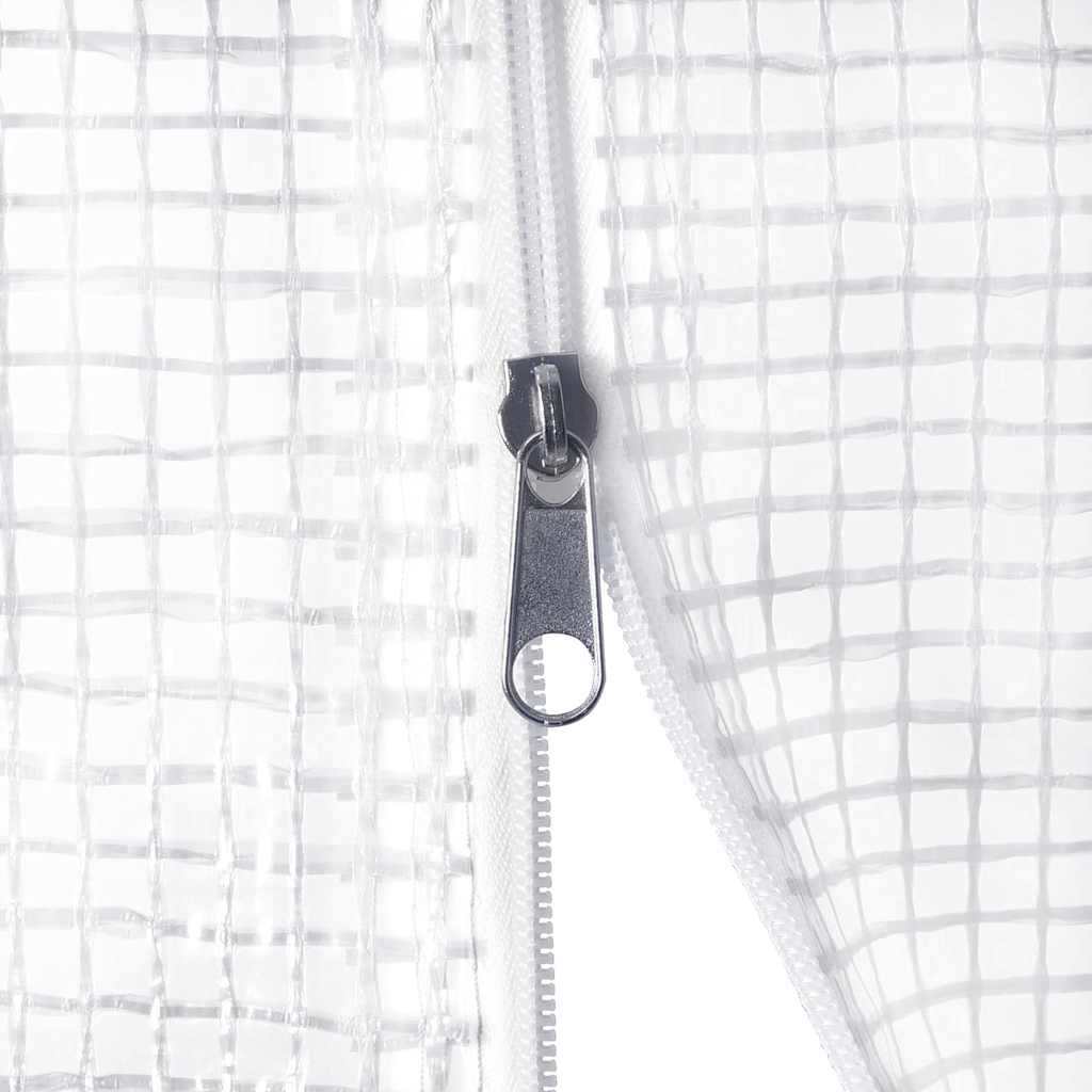 Staklenik s čeličnim okvirom bijeli 120 m² 24 x 5 x 2,3 m