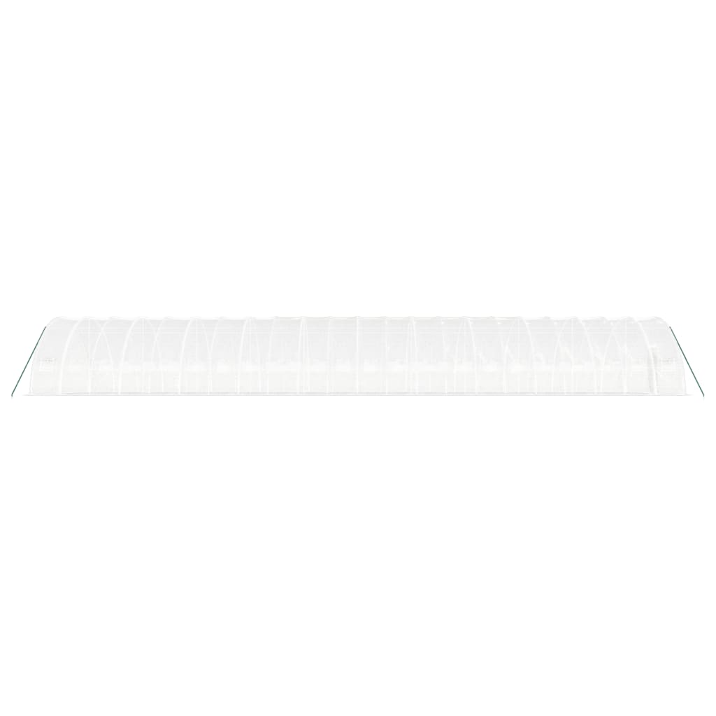 Plastenik s čeličnim okvirom bijeli 132 m² 22 x 6 x 2,85 m