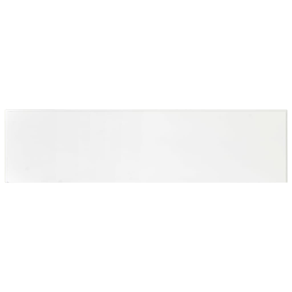 Konzolni stol bijeli 110 x 30 x 76 cm od konstruiranog drva
