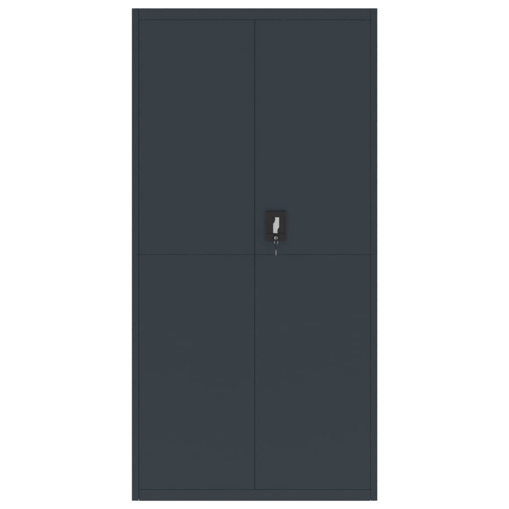 Ormarić za spise antracit 90 x 40 x 220 cm čelični