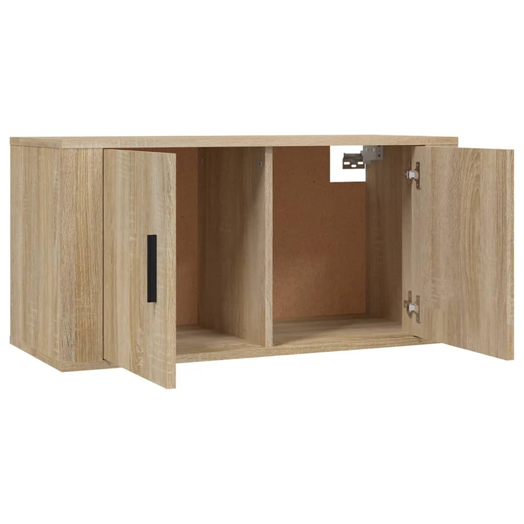 Zidni TV ormarići 2 kom boja hrasta sonome 80x34,5x40 cm