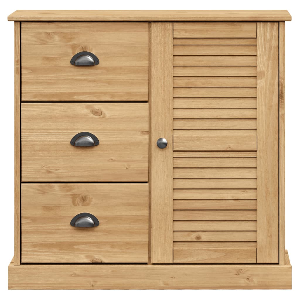 Visoka komoda VIGO 78 x 40 x 175 cm od masivne borovine