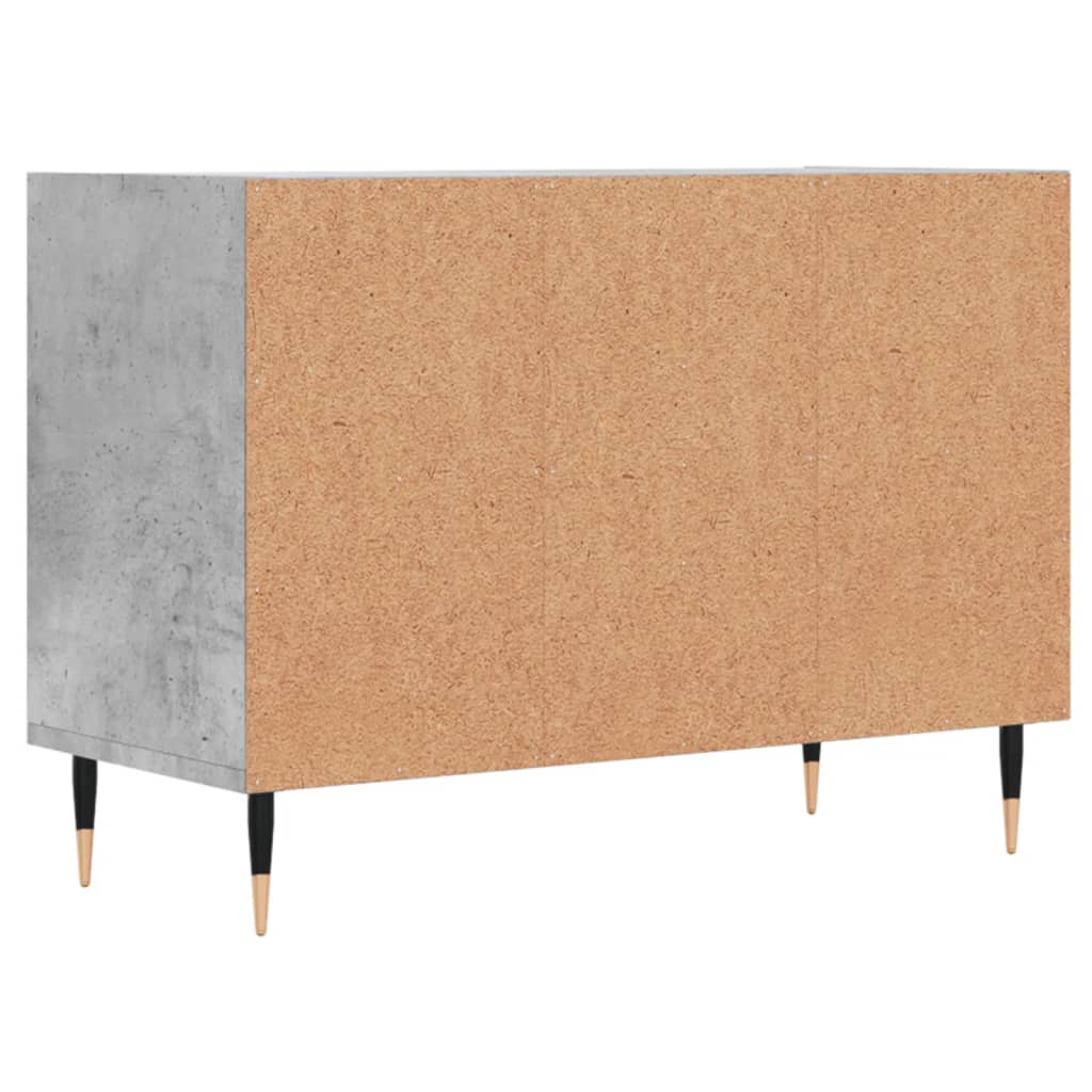 TV ormarić siva boja betona 69,5x30x50 cm konstruirano drvo