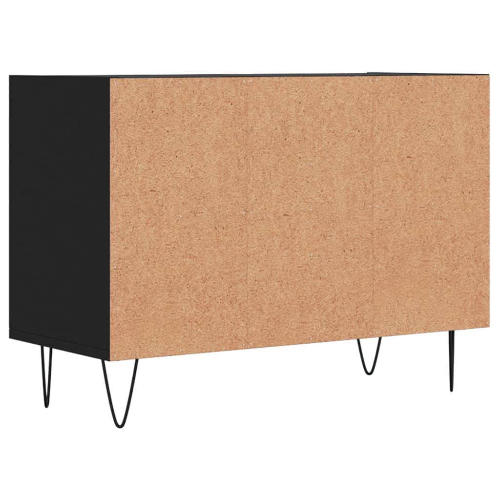 TV ormarić crni 69,5 x 30 x 50 cm od konstruiranog drva